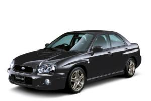 Эва-коврики на Subaru Impreza II (GD-Sedan) Левый Руль 2000-2007