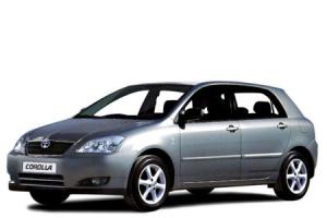 Эва-коврики на Toyota Corolla Runx (E120,E130) Правый Руль 2000-2007