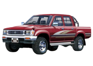 Эва-коврики на Toyota Hilux V Правый руль 1988 - 1997
