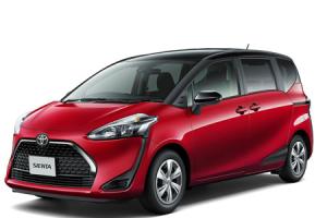 Эва-коврики на Toyota Sienta II 6 мест Правый Руль 2015 -
